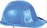 Casque  - Image d'un casque de protection standard bleu